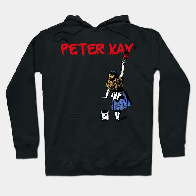 peter kay and the paint girl Hoodie by j and r